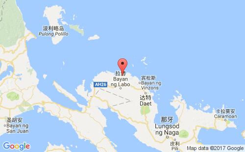 何塞庞阿尼班村港口地图